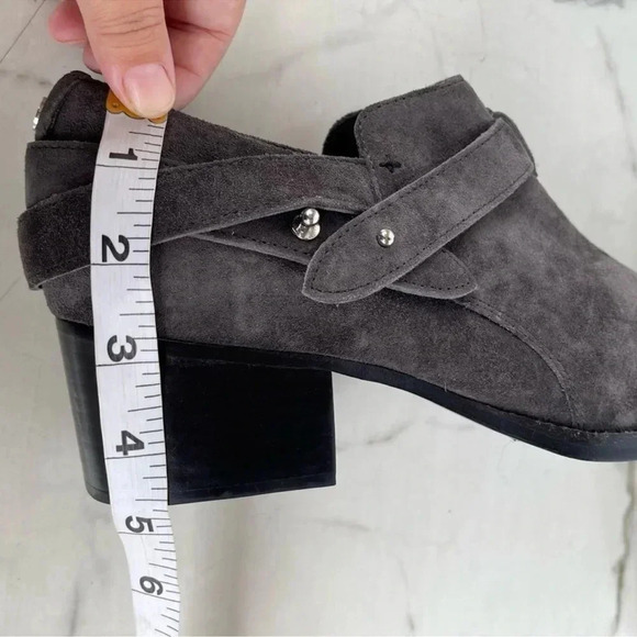 Rag & Bone Harley Ankle Booties in dark gray 38.5/8 - Picture 11 of 12